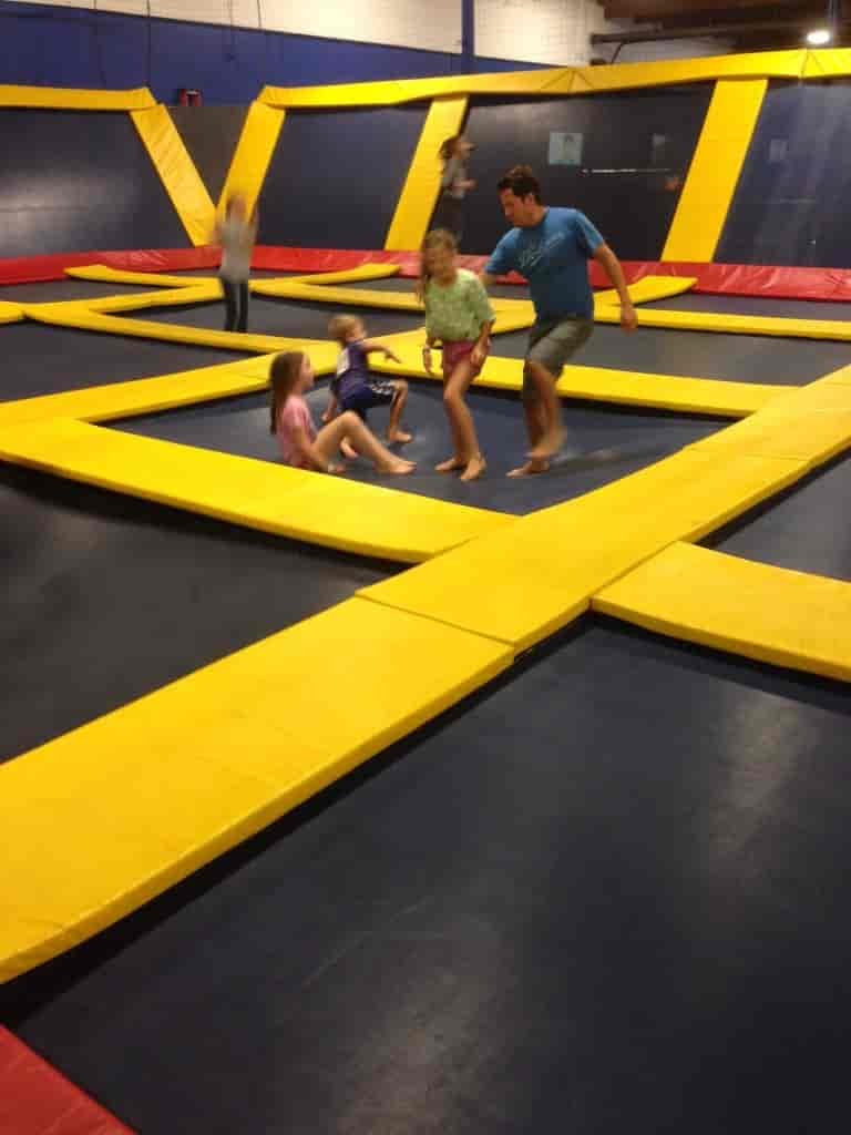 Family Fun at Sky High Sports. Photo: Hannah Heber.
