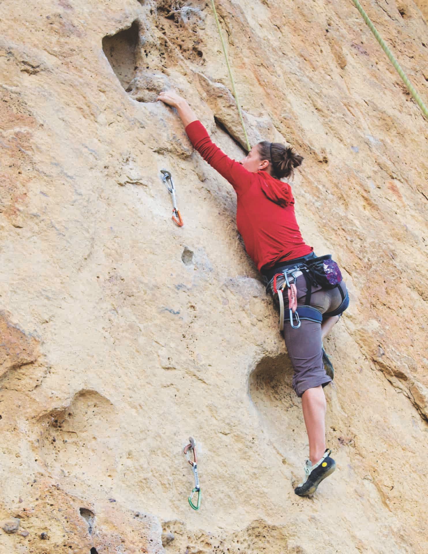 Bucket holds at Smith Rock. Photo: Ammi Midstokke