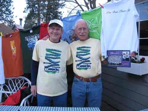 Bloomsday perennials. Photo courtesy of Ken Hill