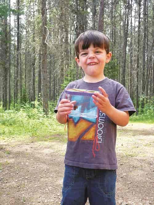 Catching bugs and butterflies near Glacier National Park. Photo: Amy McCaffree