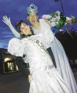 Torch Light Parade costumes. Photo courtesy of Jenny and Kristina