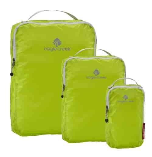 The EC Specter Cube Set comes in different colors, which makes it easy to organize by traveler.