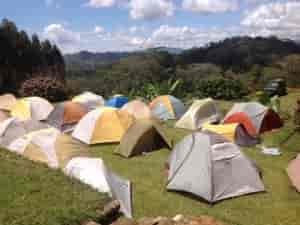festival camping