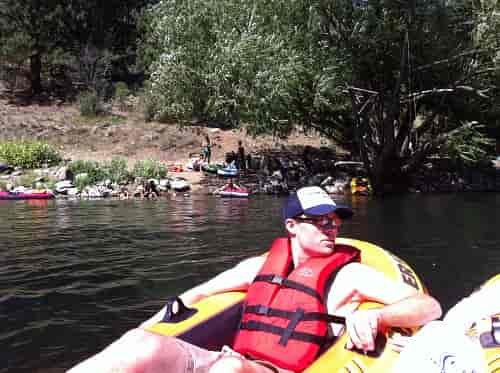 The Spokane River is swimmable and safe to recreate in. And we encourage it, because when you get to know your resource, then you want to protect it. Photo: Shallan Knowles