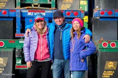 Teton Gravity Research athletes in Alaska. Photo courtesy of Teton Gravity Research