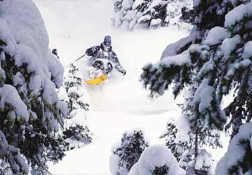 Unknown skier, Teton Mountains, Wyoming. Photo courtesy of Teton Gravity Research