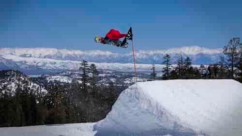 It’s all about the freedom and art. “Snowboarding is very artistic…even in the way you ride down the mountain, picking lines, going through trees. There are no boundaries,” says Chuck Schmidt. Photo: Tom Sorenson