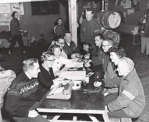 Chewelah Ski Club instructors. Photo courtesy of Sherry LaVigne