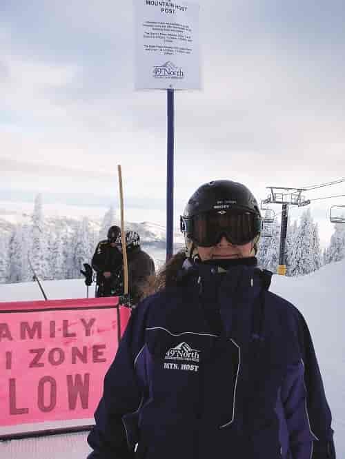 Mountain Hostess with the mostess. Photo courtesy of Sherry LaVigne