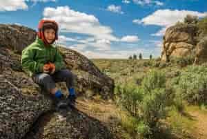 Escape to the sagebrush country for blue skies and wintertime green. Photo: Aaron Theisen.