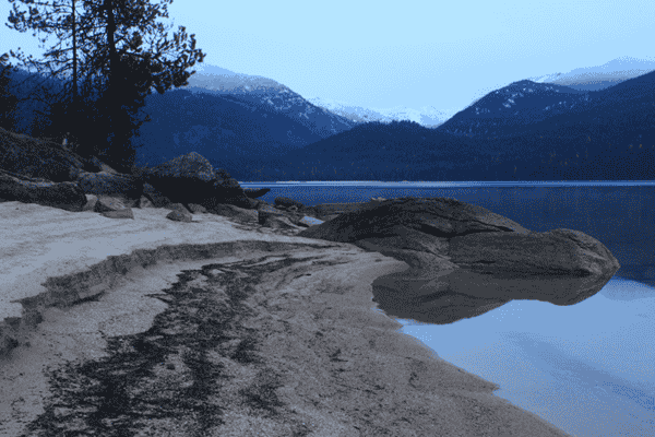 Photo of upper Priest Lake by Holly Weiler.