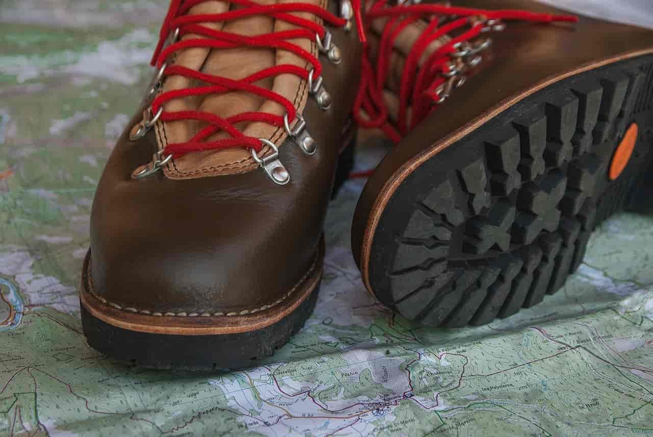 Photo of hiking shoes.