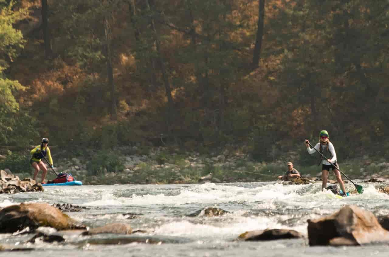 Navigating some rapids (Photo: Jed Conklin Photography)