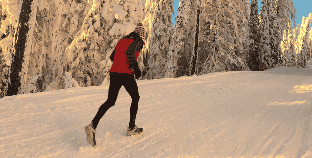 Photo of runner by Summer Hess.