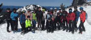 Photo of Leadman participants on Kellogg Peak.