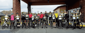 Photo of Baddlands members at Walla Walla training camp.