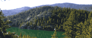 View of the Spokane River from McLellan.