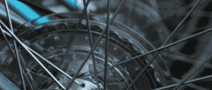 Photo of bike spokes