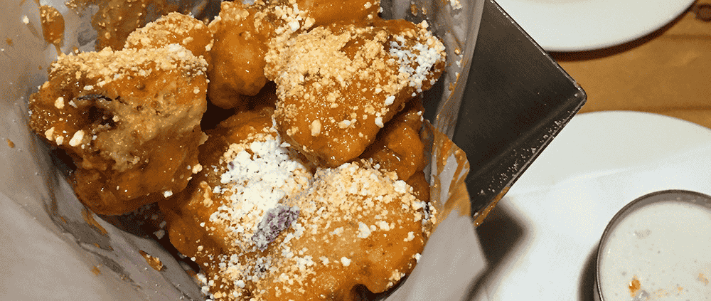 Photo of buffalo cauliflower at Manito Tap House