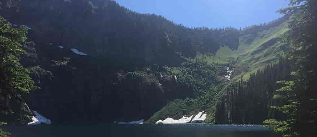 View of Cliff Lake.