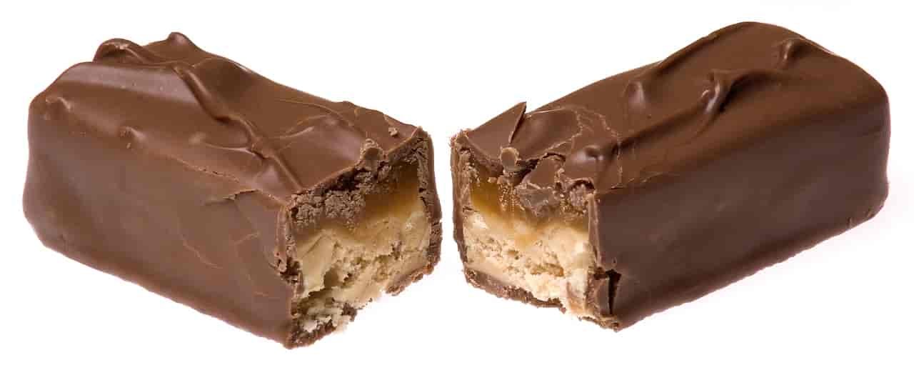 Photo of chocolate bar.