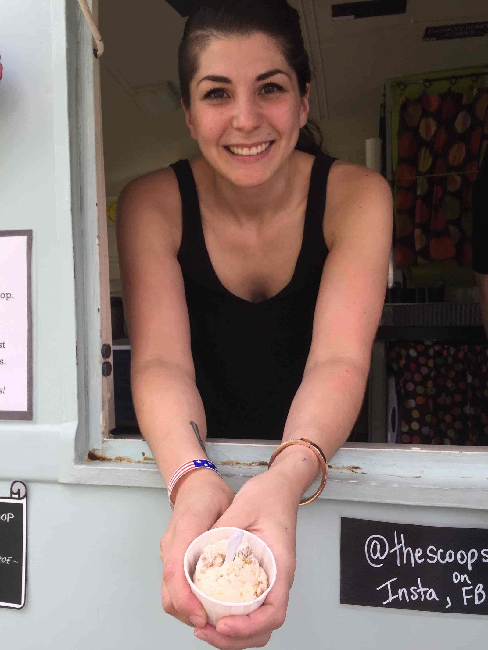 Ice Cream from The Scoop ice cream truck.