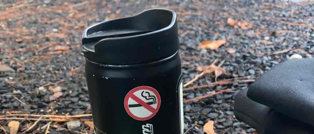Miso soup in a thermos