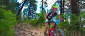 Photo of mountain biker