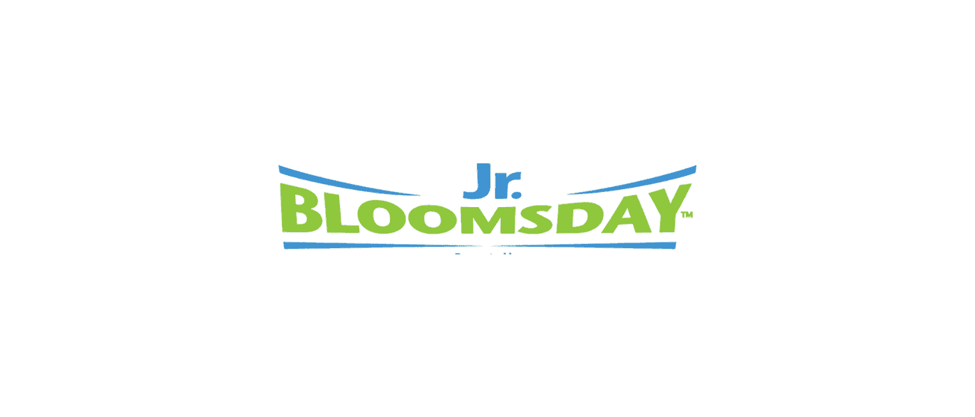 Photo of Jr. Bloomsday logo.