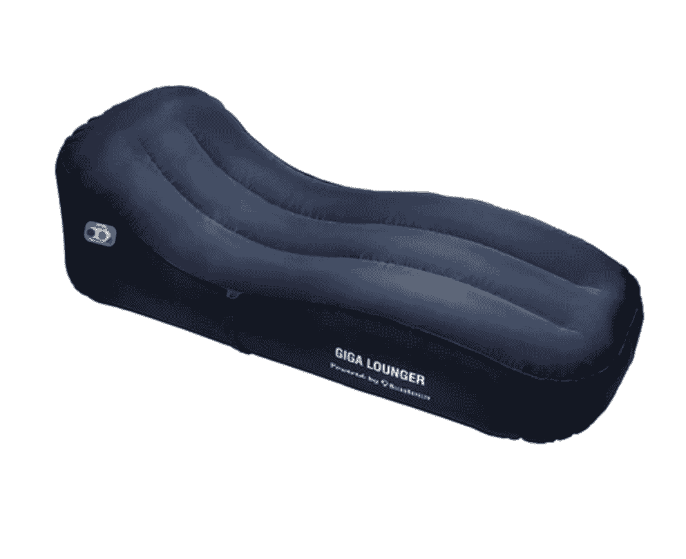 Inflatable portable lounge chair
