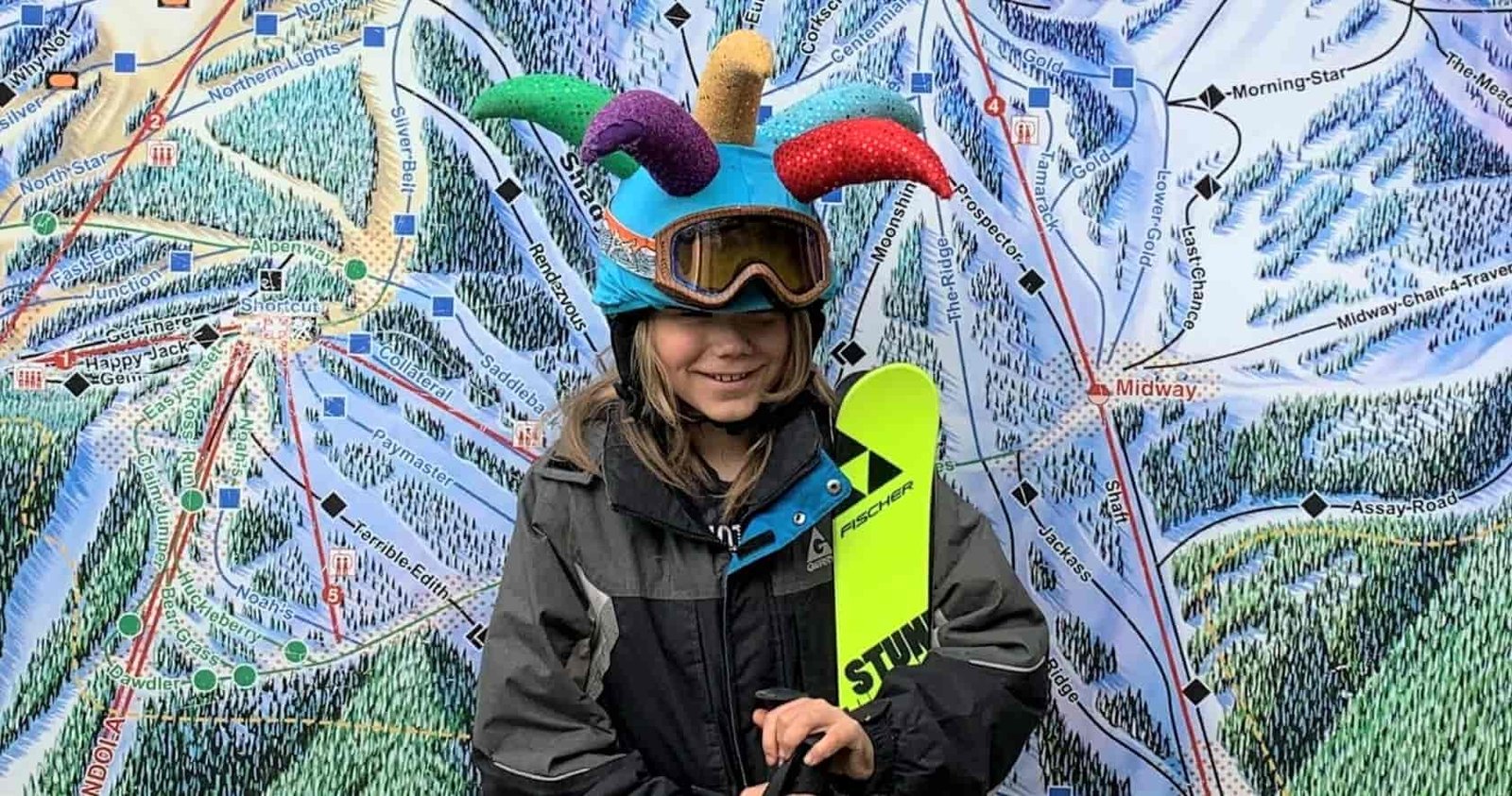 Brighton Turcotte at Silver Mountain. // Photo courtesy of Mike Turcotte.