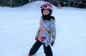 Winter Sneva skiing at 49 Degrees North.