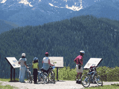 Bike the Route of the Hiawatha. // Photo courtesy of the Silver Valley Chamber of Commerce.